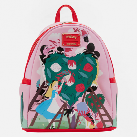 STOCK -LF DISNEY AIW PAINTING THE ROSES RED MINI BACKPACK