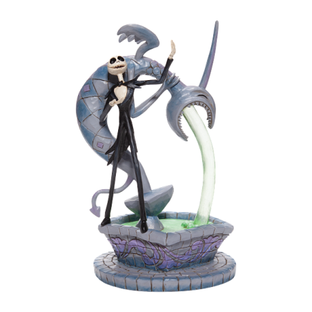 STOCK - ENESCO - DISNEY TRADITIONS - Soulful Soliloquy (Jack Skellington on Fountain Figurine)