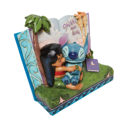 STOCK - ENESCO - DISNEY TRADITIONS - Lilo and Stitch Storybook Figurine