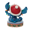 STOCK - ENESCO - DISNEY TRADITIONS - Stitch Wrapped in Lights Figurine