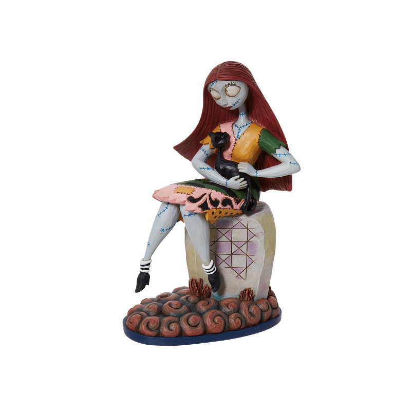 STOCK - ENESCO - DISNEY TRADITIONS - Sally on Gravestone Figurine