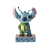 STOCK - ENESCO - DISNEY TRADITIONS - JStrange Life-Forms (Stitch with Frog Figurine)
