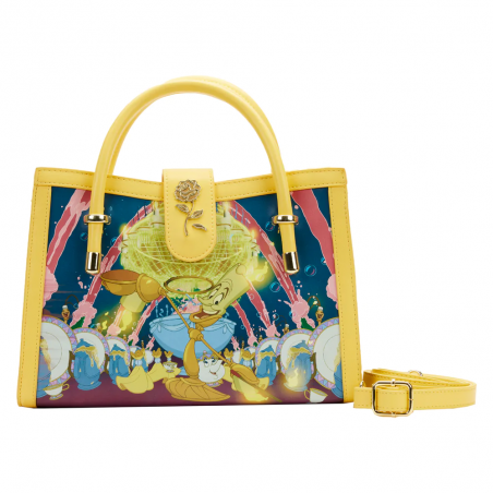 STOCK - LF DISNEY BEAUTY AND THE BEAST BELLE PRINCESS SCENE  CROSS BODYBAG