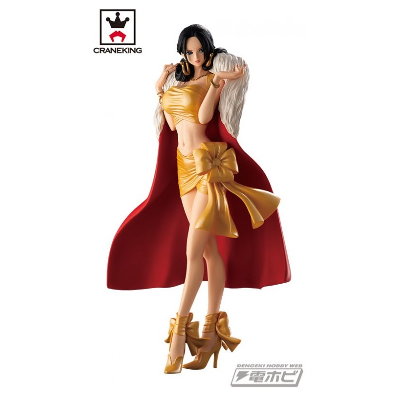 STOCK - FIGURINE BOA HANCOCK CHRISTMAS STYLE GOLD VER. - GLITTER&GALMOURS