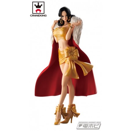 STOCK - FIGURINE BOA HANCOCK CHRISTMAS STYLE GOLD VER. - GLITTER&GALMOURS