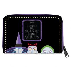 STOCK - LF DISNEY NBC LOCK SHOCK BARREL OOGIE BOOGIE ZIP AROUND WALLET