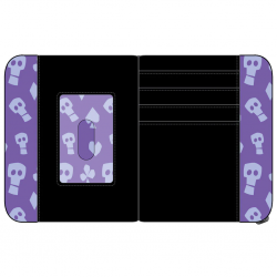 STOCK - LF DISNEY NBC LOCK SHOCK BARREL OOGIE BOOGIE ZIP AROUND WALLET