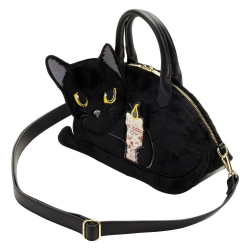 STOCK - LF DISNEY HOCUS POCUS BINX HOLDING CANDLE CROSS  BODY BAG
