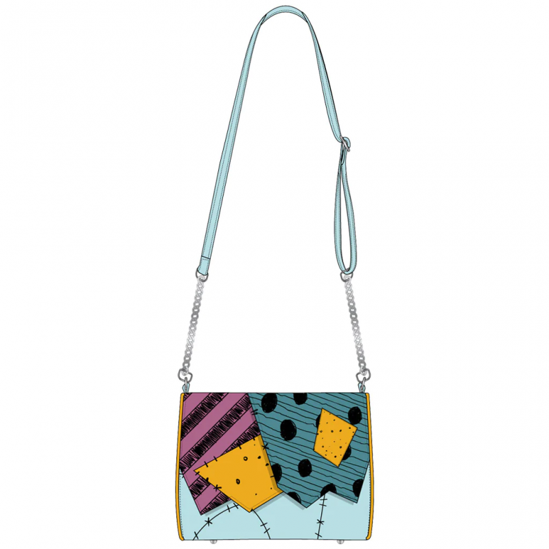 STOCK - LF DISNEY NIGHTMARE BEFORE CHRISTMAS SALLY  COSPLAY CROSS BODY BAG