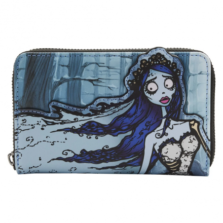 STOCK - LF CORPSE BRIDE EMILY FOREST ZIP AROUND WALLET