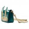STOCK - LF Harry Potter Golden Hogwarts Castle Crossbody Purse with Pouch