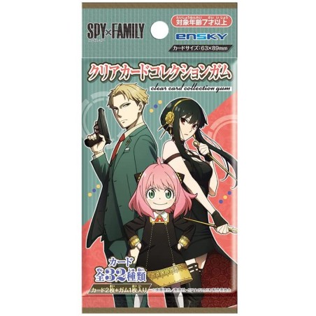STOCK - SPYXFAMILY - CLEARCARD PACK DE 2