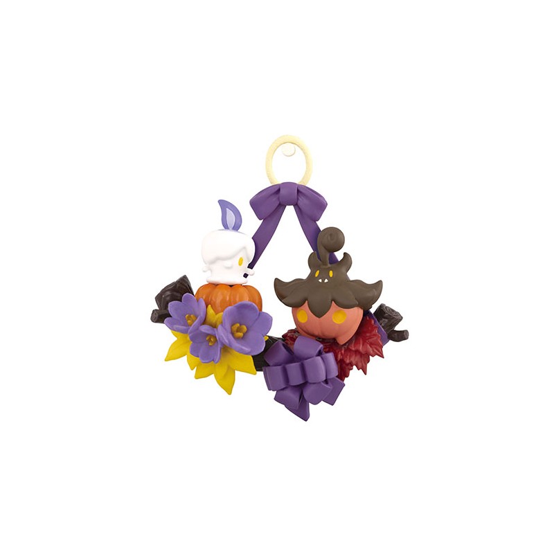 STOCK - RE-MENT POKEMON - POKEMON WREATH COLLECTION - PITROUILLE & FUNECIRE