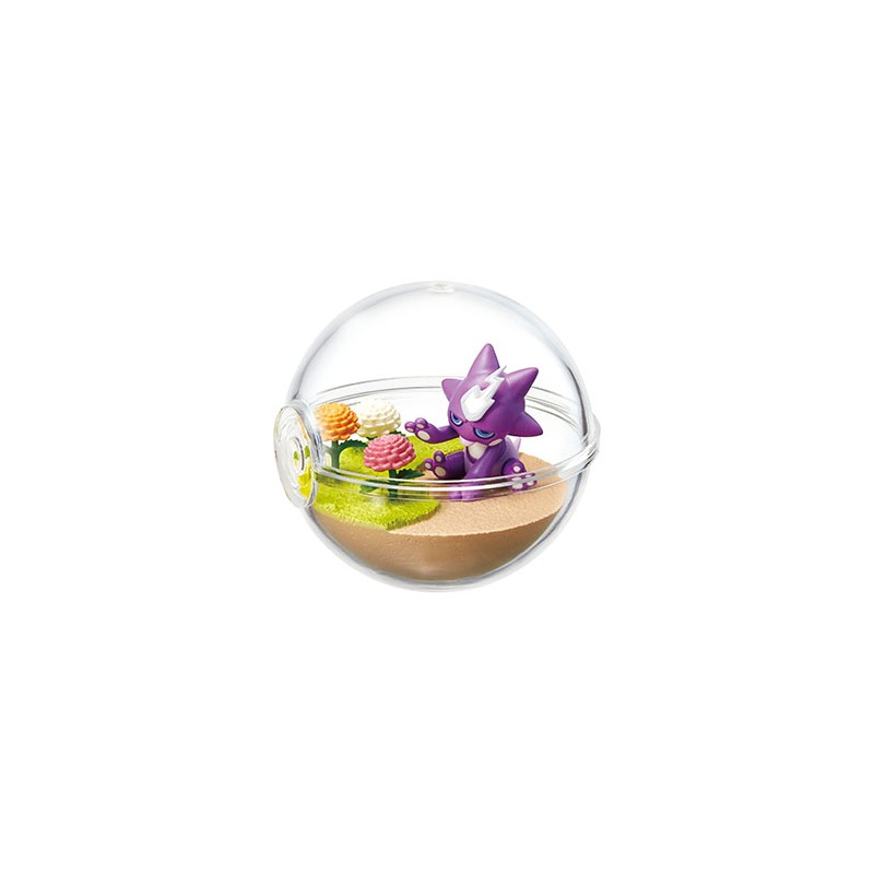 STOCK - RE-MENT POKEMON - POKEMON TERRARIUM COLLECTION EX-GALAR - TOXICROAK