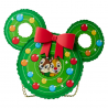 STOCK - LF DISNEY CHIP AND DALE FIGURAL WREATH CROSS BODY BAG