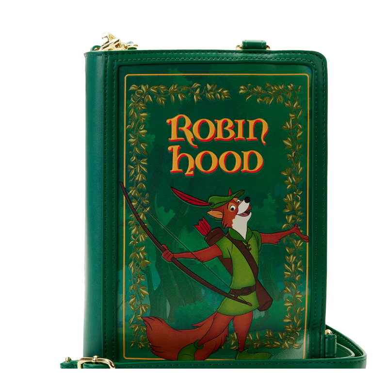 STOCK - LF DISNEY CLASSIC BOOK ROBIN HOOD CONVERTIBLE CROSS BODY BAG