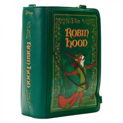 STOCK - LF DISNEY CLASSIC BOOK ROBIN HOOD CONVERTIBLE CROSS BODY BAG