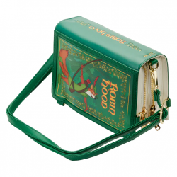 STOCK - LF DISNEY CLASSIC BOOK ROBIN HOOD CONVERTIBLE CROSS BODY BAG