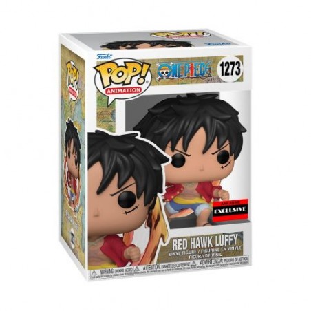 PRECOMMANDE - FUNKO POP 1273 - RED HAWK LUFFY