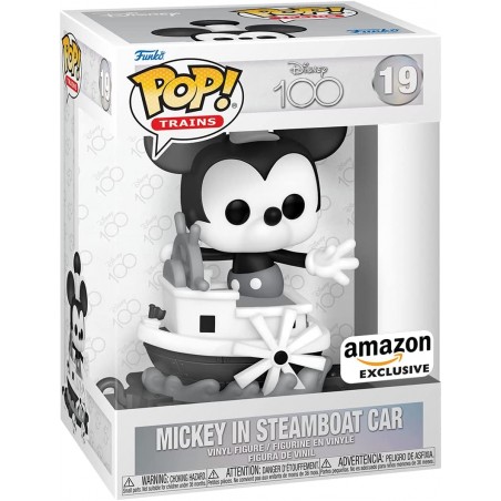 PRECOMMANDE - FUNKO POP 19 - MICKEY IN STEAMBOAT CAR