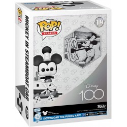 PRECOMMANDE - FUNKO POP 19 - MICKEY IN STEAMBOAT CAR