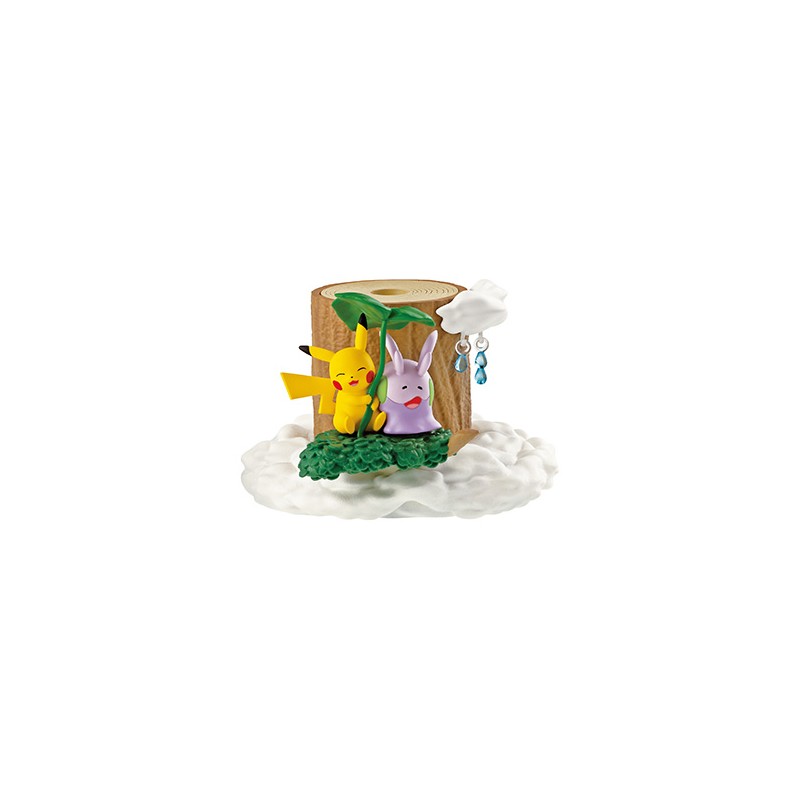 STOCK - RE-MENT POKEMON - FOREST COLLECTION 7 - PIKACHU & MUCUSCULE