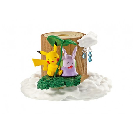 STOCK - RE-MENT POKEMON - FOREST COLLECTION 7 - PIKACHU & MUCUSCULE