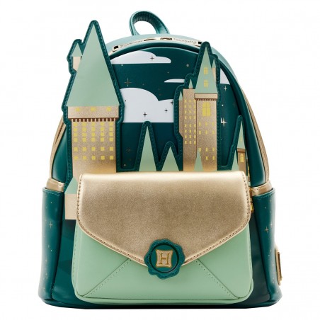 STOCK - LF Harry Potter Golden Hogwarts Castle Mini-Backpack