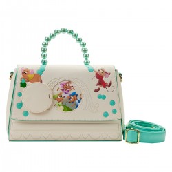 STOCK - LF Cinderella Gus Gus and Jack Bead Handle Crossbody Purse