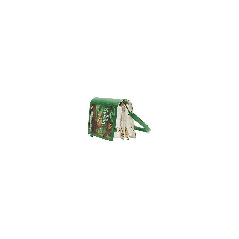 STOCK - LF DISNEY CLASSIC BOOK ROX & ROUCKY CONVERTIBLE CROSS BODY BAG