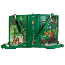 STOCK - LF DISNEY CLASSIC BOOK ROX & ROUCKY CONVERTIBLE CROSS BODY BAG