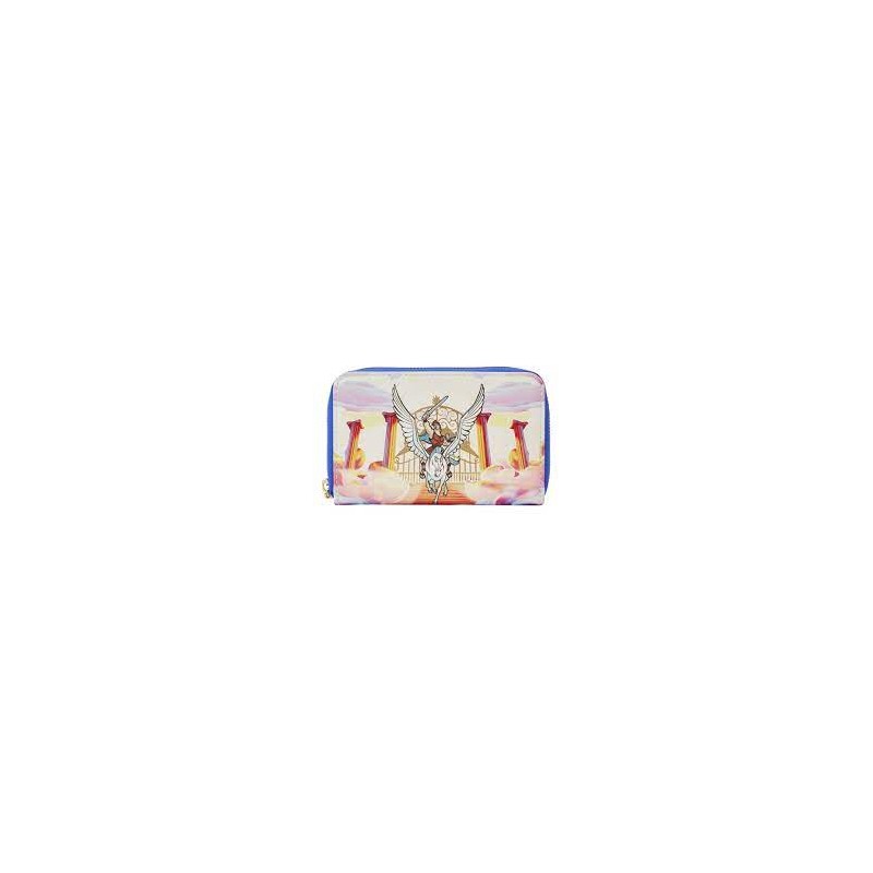 STOCK - LF DISNEY HERCULES MOUNT OLYMPUS GATES ZIP AROUND WALLET