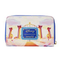 STOCK - LF DISNEY HERCULES MOUNT OLYMPUS GATES ZIP AROUND WALLET