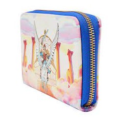 STOCK - LF DISNEY HERCULES MOUNT OLYMPUS GATES ZIP AROUND WALLET