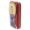 STOCK - LF DISNEY SNOW WHITE EVIL QUEEN THRONE ZIP AROUND WALLET