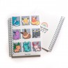 STOCK - RISKIT DESIGN - Cahier réutilisable pour autocollants