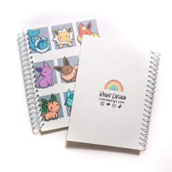 STOCK - RISKIT DESIGN - Cahier réutilisable pour autocollants