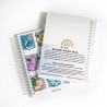 STOCK - RISKIT DESIGN - Cahier réutilisable pour autocollants