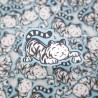 STOCK - RISKIT DESIGN - Vinyl Stickers PLAYFUL NEKOHAN