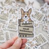 STOCK - RISKIT DESIGN - Vinyl Stickers YOGI SMALL BUSINESS