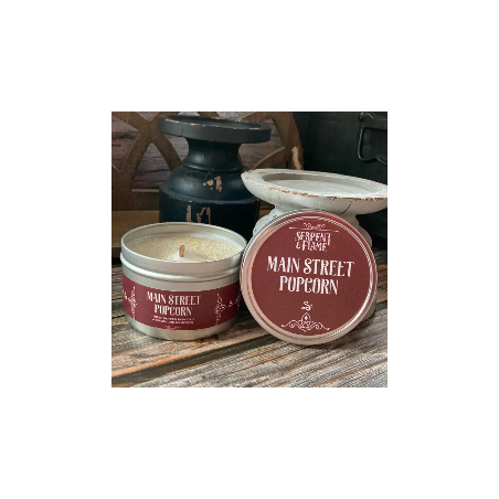 STOCK - SERPENT AND FLAME - BOUGIE " MAIN STREET POPCORN "