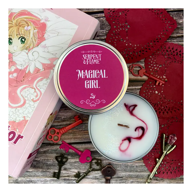 STOCK - SERPENT AND FLAME - BOUGIE " MAGICAL GIRL "