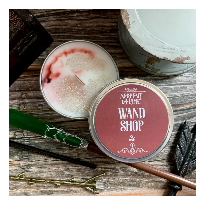 STOCK - SERPENT AND FLAME - BOUGIE "WAND SHOP "