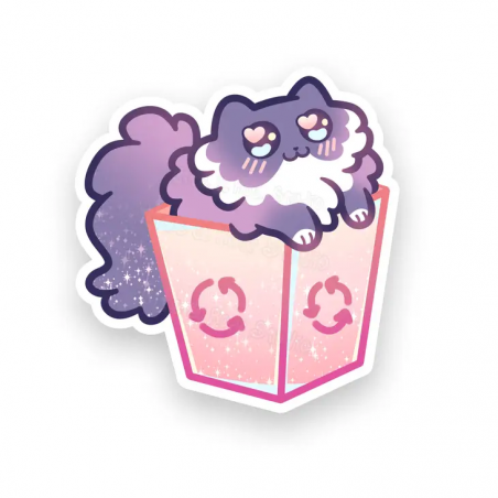 STOCK - BITE AND ROAR STUDIO - STICKERS " RAGDOLL CAT "