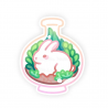 STOCK - BITE AND ROAR STUDIO - STICKERS " BUNNY TERRARIUM "