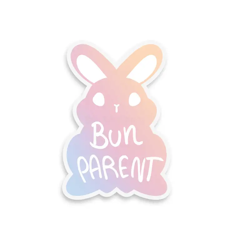 STOCK - BITE AND ROAR STUDIO - STICKERS " BUN PARENT "