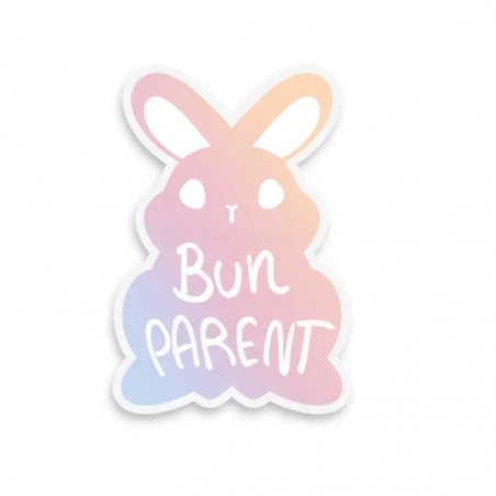 STOCK - BITE AND ROAR STUDIO - STICKERS " BUN PARENT "