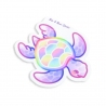 STOCK - BITE AND ROAR STUDIO - STICKERS " RAINBOW TURTLE "