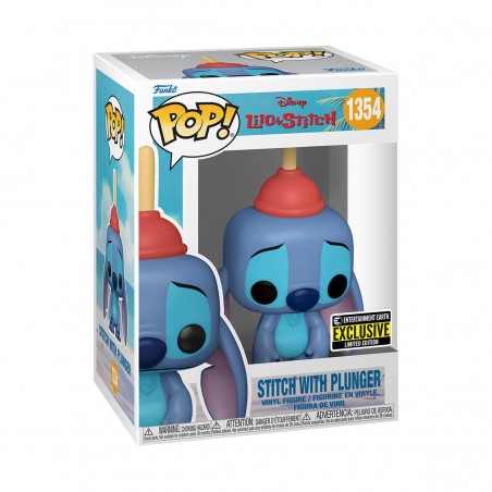 PRECOMMANDE - FUNKO POP 1354 - STITCH WITH PLUNGER