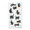 STOCK - STICKII - FEUILL DE STICKERS "BELOVED BLACK CAT"